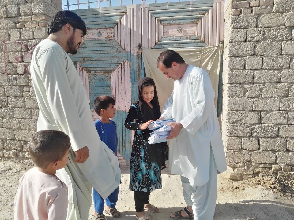 ABLE Books Distributin in Kandahar Province